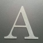 Zinken bord letter LOFT
