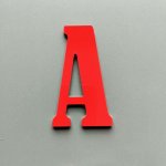 BERNARD CONDENSED metalen brief