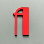 Metalen letterkleur BETTY ZWART