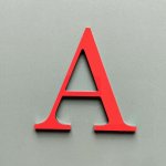 Metalen letterkleur CENTURY