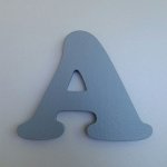 Letterbord COOPER ZWART