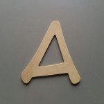 Brief MDF ruw te schilderen model ANIME ACE