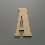 Brief MDF ruw te schilderen model BERNARD CONDENSED