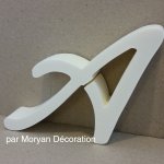 Polystyreen letter LOMBRIZ