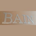 Zinken sierletter BAIN 20 cm