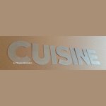 Zinken sierletter CUISINE 10 cm