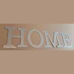 Zinken sierletter HOME 10 cm