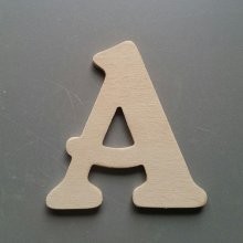 Houten brief om te schilderen model BELSHAW
