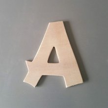 Houten brief om model CANCUN te schilderen