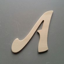 Houten brief te schilderen FUNNY model