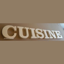 Decoratieve letter polystyreen KEUKEN