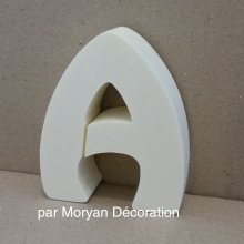 Polystyreen letter HARLEQUIN