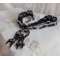 Goldnight hanger ketting geborduurd met Swarovski kristallen in een barokke stijl