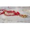 Nous Deux Haute-Couture barok hanger geborduurd met halfedelstenen parels en Swarovski kristal 