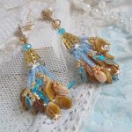 BO Cheyenne met parelmoer pailletten en bohemien glasdolken