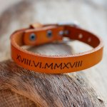 Herenarmband Camel gegraveerd om te personaliseren 