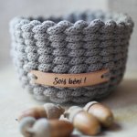 Aangepast leren label met gegraveerde boodschap