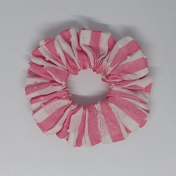 Chouchou rose en blanc &agrave; paillettes - Beach