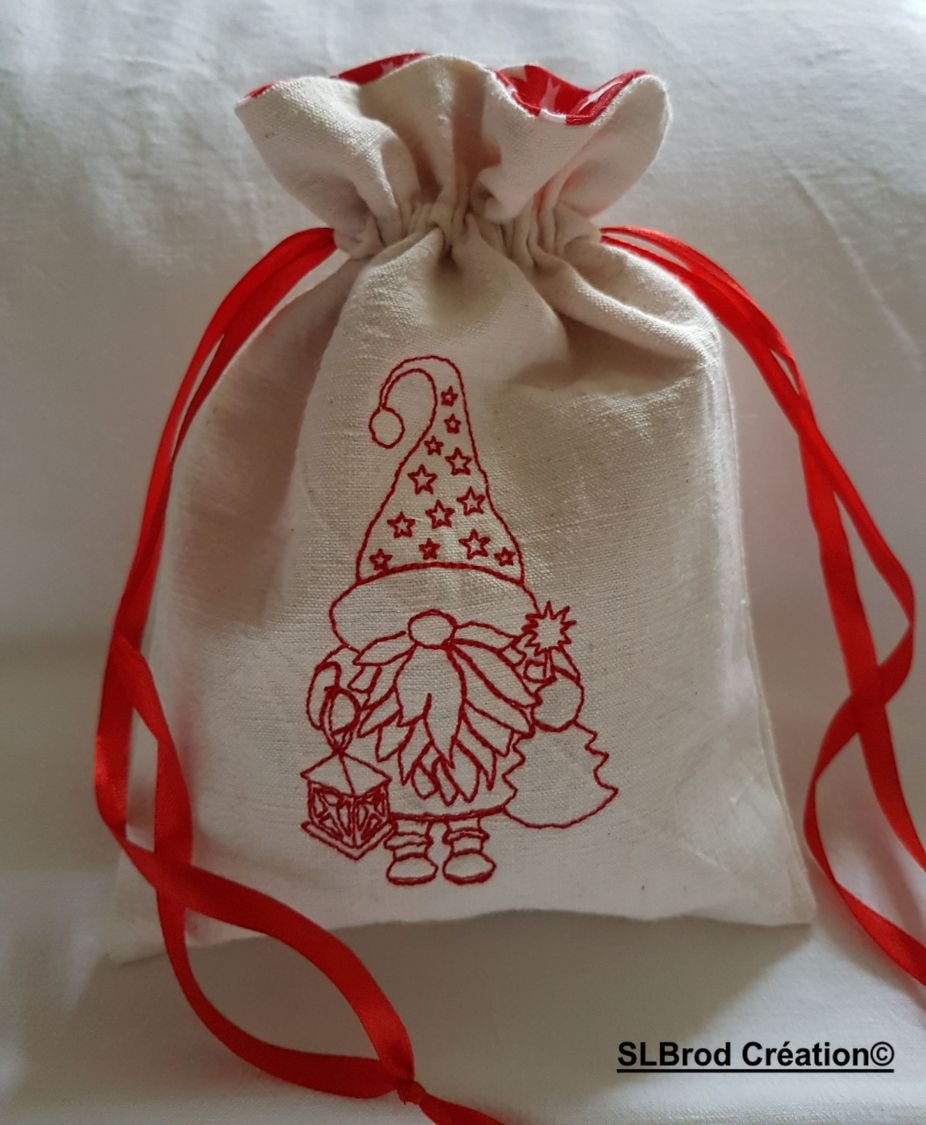 Kleine rode kabouter kersttas