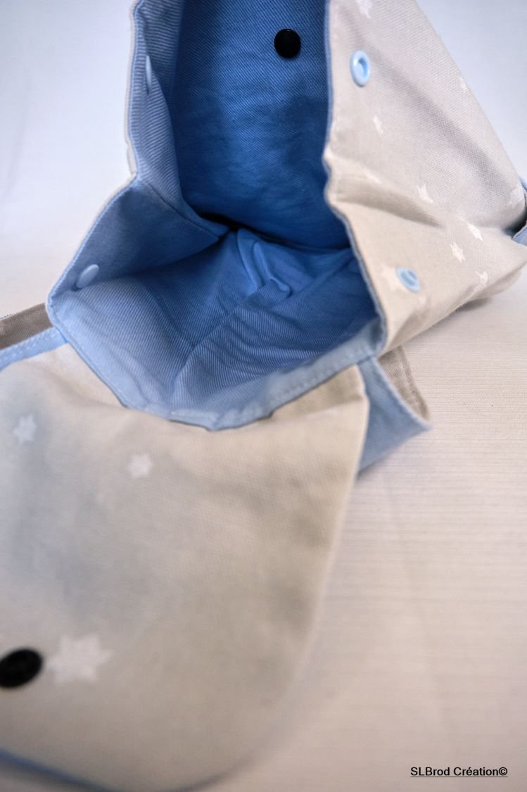 Geborduurde eenhoorn en sterren rugzak voor kinderen