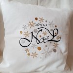 Kussenhoes Sterrenbol Vrolijk Kerstfeest