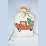 Grote kerstboom Auto en boom