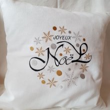 Kussenhoes Sterrenbol Vrolijk Kerstfeest