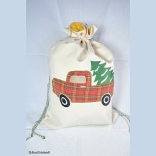 Grote kerstboom Auto en boom