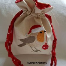Kleine kerstbuidel Rouge gorge